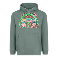 Sage Easter gnomes rainbow Heavyweight Hoodie - OliviaCreatesArt