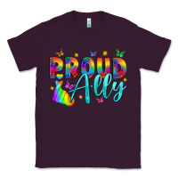 Plum Western Proud Ally Classic Tee - BundleAndBundleShop