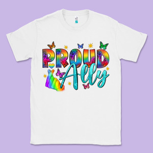 Western Proud Ally Classic Tee Designed By Bundleandbundleshop
