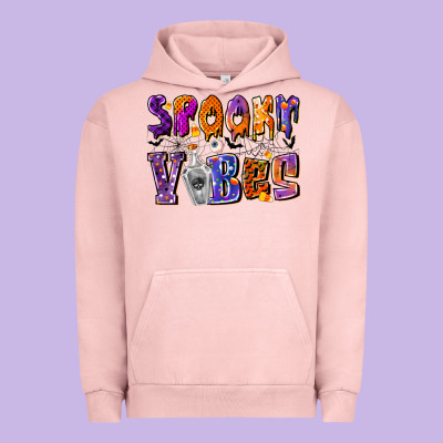 Spooky Vibes Urban Hoodie Designed By Cowhidedigitalart