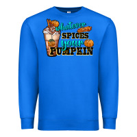 True Royal whatever spice your pumpkin coffee cup Premium Sweatshirt - FaDigitalArtStudio