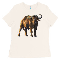 Bone Buffalo Ladies Tee - LillyAllenDesigns