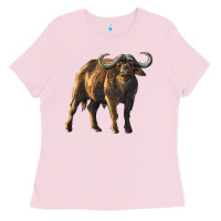 Bubblegum Pink Buffalo Ladies Tee - LillyAllenDesigns