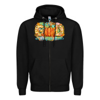 Black with god all things are possible Zipper Hoodie - CowGirlArtShop