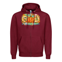 Burgundy with god all things are possible Zipper Hoodie - CowGirlArtShop