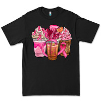 Black breast cancer coffee cups Premium Tee - NancyCooperArtShop