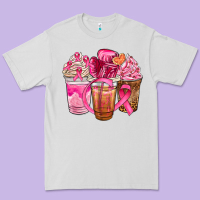 Breast Cancer Coffee Cups Premium Tee Designed By Nancycooperartshop