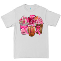 Dove Grey breast cancer coffee cups Premium Tee - NancyCooperArtShop