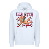 I Am With Cupid Premium Hoodie | Teevron
