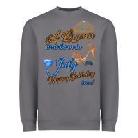 Storm A Queen Was Born In July 24th Happy Birthday Heavyweight Sweatshirt - Bettercallsaul