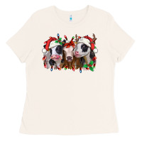 Bone funny christmas heifers Ladies Tee - Jasminsmagicworld