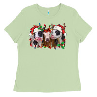 Matcha funny christmas heifers Ladies Tee - Jasminsmagicworld