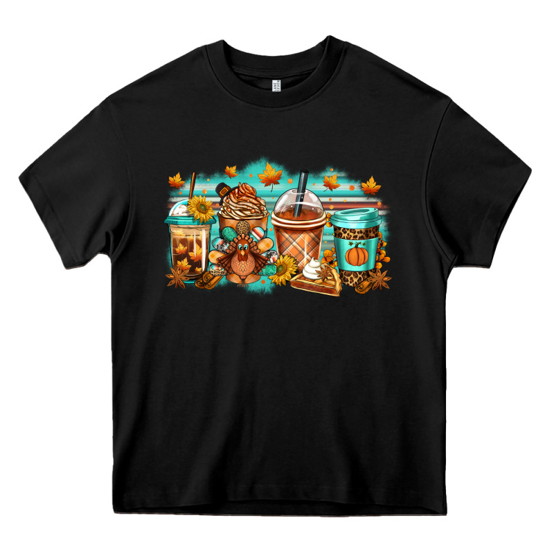 Thanksgiving Coffee Heavy Core Tee by Jasminsmagicworld | Teevron