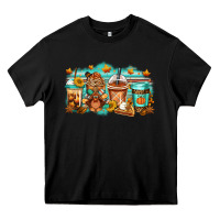 Black thanksgiving coffee Heavy Core Tee - Jasminsmagicworld