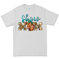 Dove Grey Western Show Mom Red Angus Premium Tee - LillyAllenDesigns