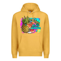 Mustard hello summer Premium Hoodie - JahusDesignShop