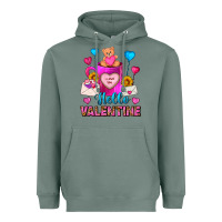 Sage hello valentine valentines day coffee mug Heavyweight Hoodie - FaDigitalArtStudio