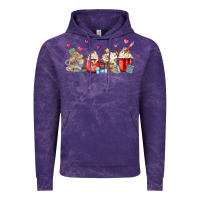 Cloud Purple Nurse Coffee Cups Vintage Hoodie - MaliasSmallBusiness