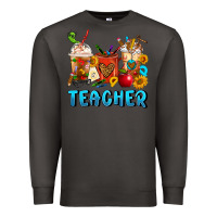 Smoke Teacher Coffee Cups Premium Sweatshirt - FaDigitalArtStudio