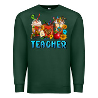 Sports Green Teacher Coffee Cups Premium Sweatshirt - FaDigitalArtStudio