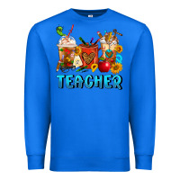 True Royal Teacher Coffee Cups Premium Sweatshirt - FaDigitalArtStudio