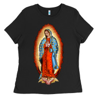 Black our new lady of guadalupe Ladies Tee - BarkalooDesign