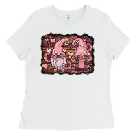 White valentines day gnomes couple Ladies Tee - Jasminsmagicworld
