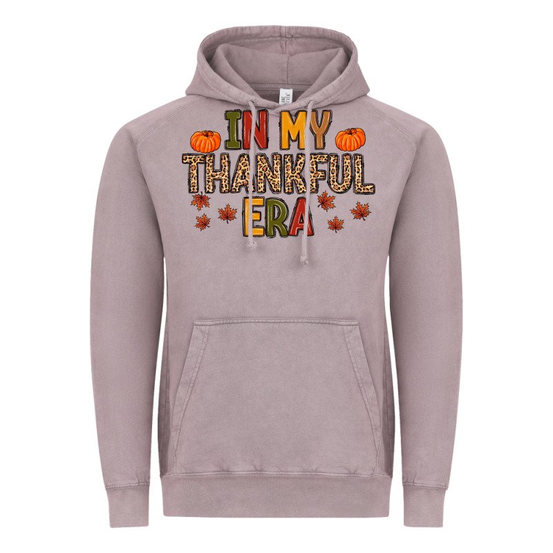 In My Thankful Era Vintage Hoodie by MaliasSmallBusiness | Teevron