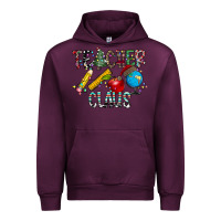 Mauve Wine Teacher Calus Urban Hoodie - CowhideDigitalArt