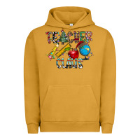 Pigment Peanut Butter Teacher Calus Urban Hoodie - CowhideDigitalArt