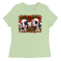 Matcha christmas heifers Ladies Tee - Jasminsmagicworld