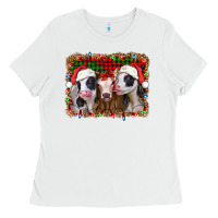 White christmas heifers Ladies Tee - Jasminsmagicworld