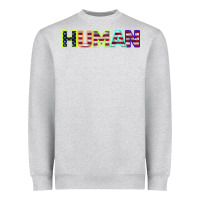 Heather Grey HUMAN Heavyweight Sweatshirt - Bettercallsaul