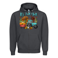 Smoke its fall yall Zipper Hoodie - CowGirlArtShop