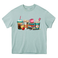 Arona teacher fuel coffee cups Heavy Core Tee - Jasminsmagicworld