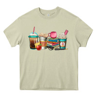 Mossy teacher fuel coffee cups Heavy Core Tee - Jasminsmagicworld
