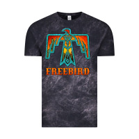Cloud Black thunderbird freebird Vintage Tee - JahusDesignShop