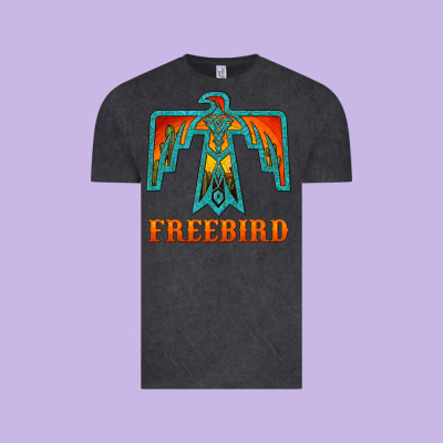 Thunderbird Freebird Vintage Tee Designed By Jahusdesignshop