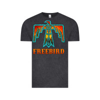 Vintage Black thunderbird freebird Vintage Tee - JahusDesignShop