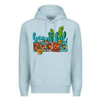 Blue Mist beautiful crazy olivia Premium Hoodie - OliviaCreatesArt
