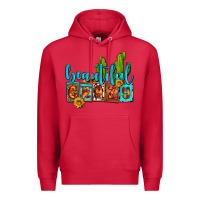Cardinal beautiful crazy olivia Premium Hoodie - OliviaCreatesArt