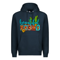 Navy beautiful crazy olivia Premium Hoodie - OliviaCreatesArt
