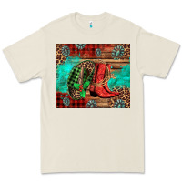 Bone country boots and cowboy hat christmas Premium Tee - Jasminsmagicworld