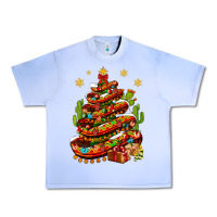 Grape Ice Christmas Feliz Navidad Sombrero Tree Urban Heavy Tee - BundleAndBundleShop