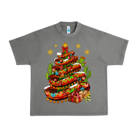Tornado Christmas Feliz Navidad Sombrero Tree Urban Heavy Tee - BundleAndBundleShop