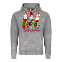 Cloud Rock Merry Christmas wine and cocktails Vintage Hoodie - NancyCooperArtShop