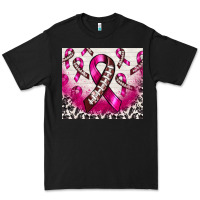 Black breast cancer american football ribbon Premium Tee - NancyCooperArtShop