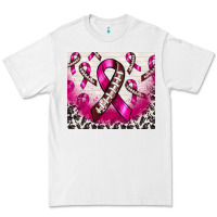 White breast cancer american football ribbon Premium Tee - NancyCooperArtShop