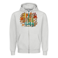 Dove Grey spice spice baby Zipper Hoodie - CowGirlArtShop