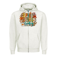 Oatmeal Heather spice spice baby Zipper Hoodie - CowGirlArtShop